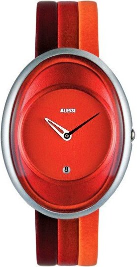 Zegarek Millenium czerwony potrójny pasek