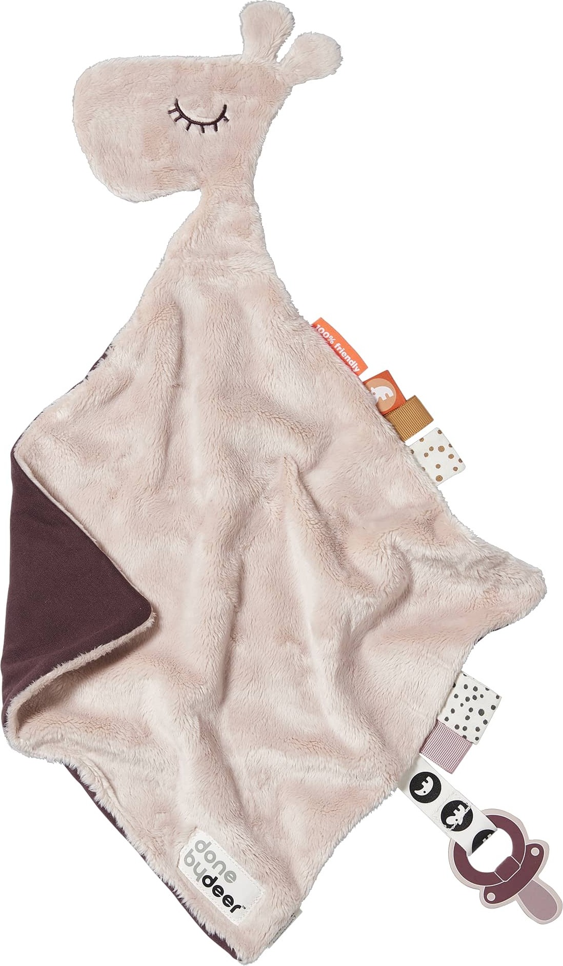 Kocyk przytulanka Raffi różowa