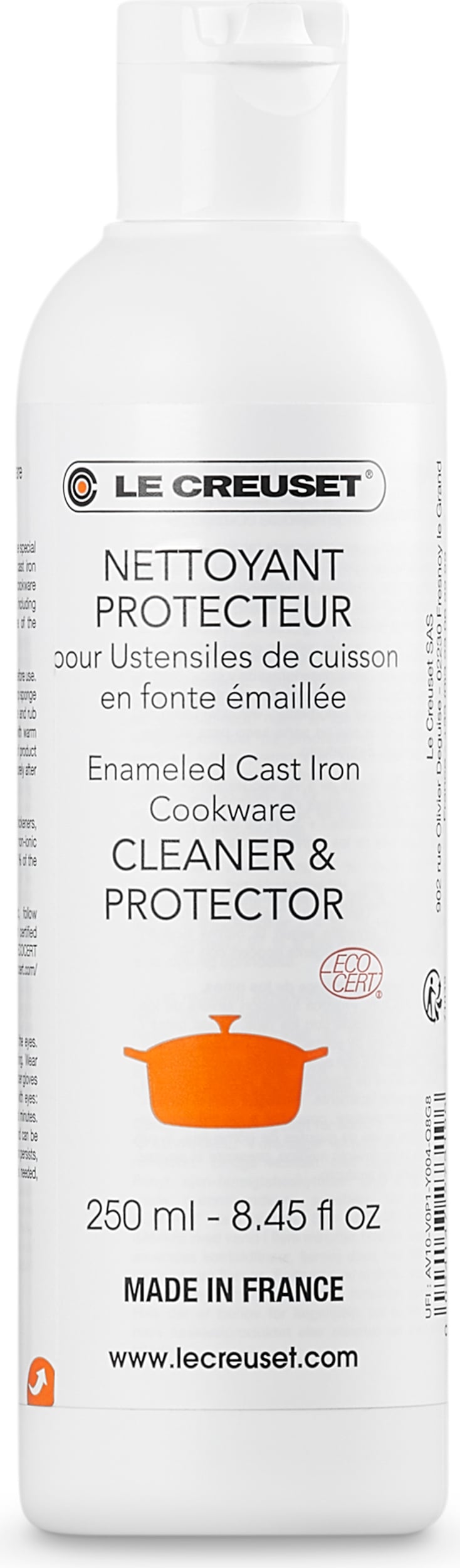 Płyn do czyszczenia żeliwa i stali nierdzewnej Le Creuset 250 ml