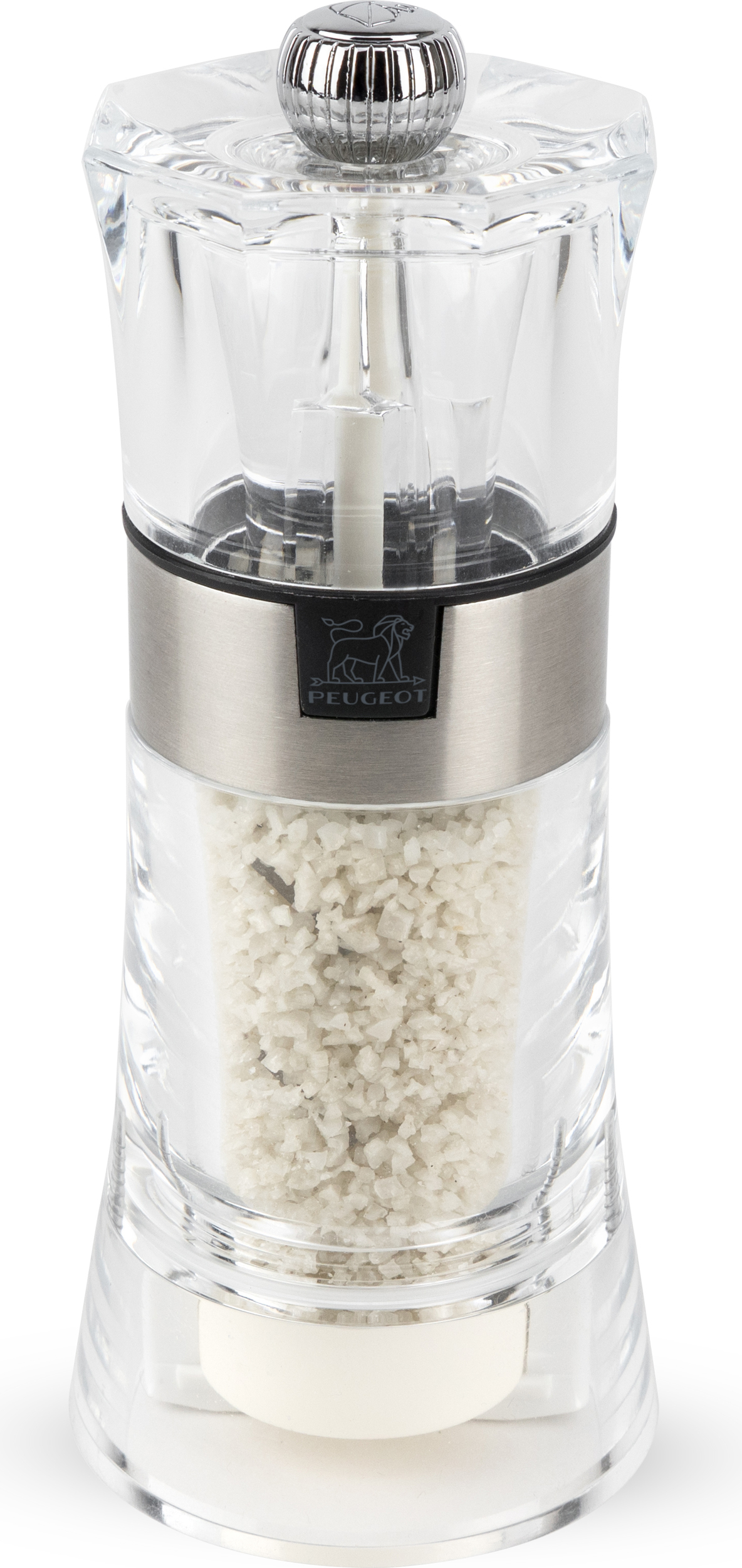 Młynek do soli Oslo transparentny 14 cm