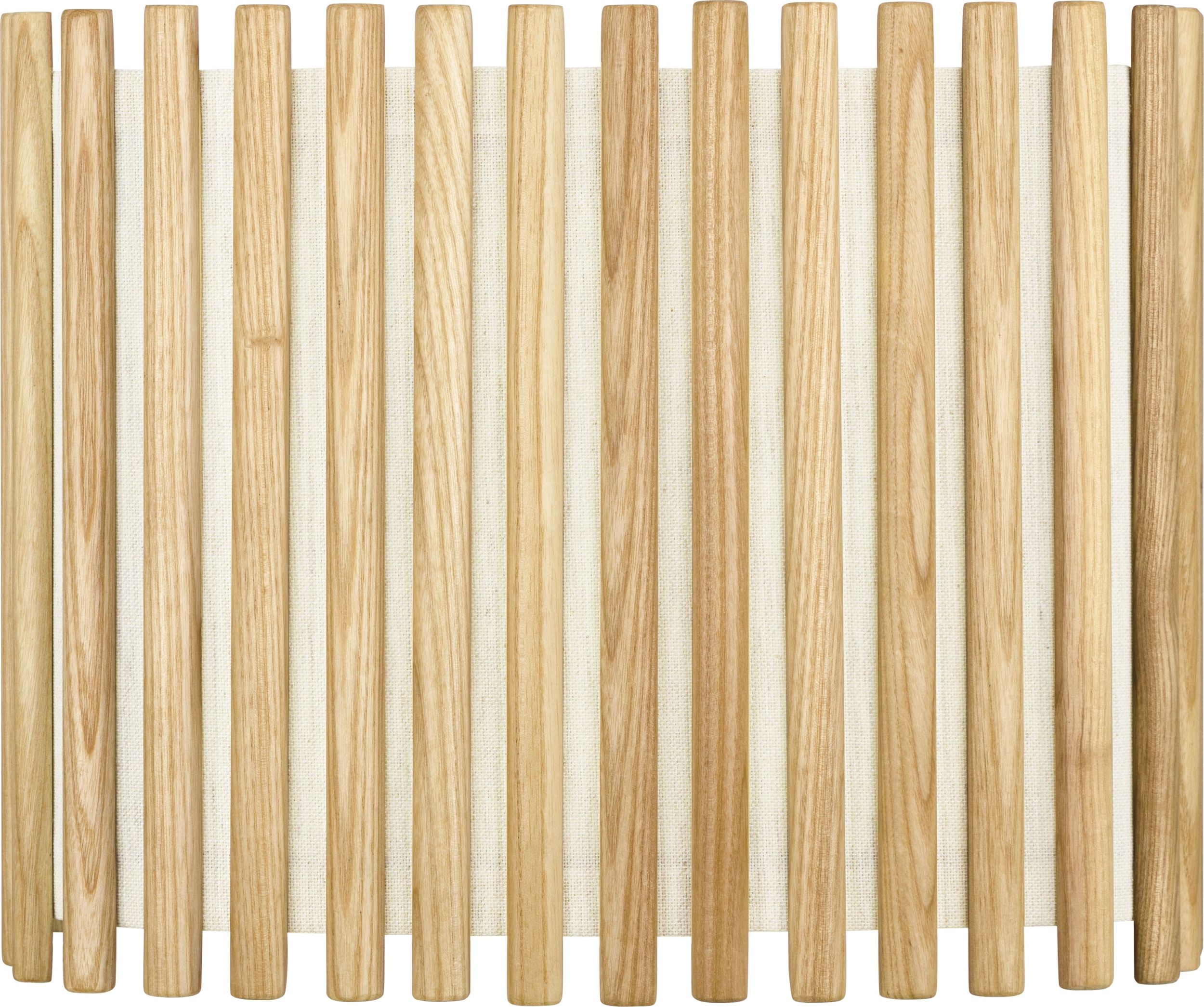 Lampa Komorebi prostokątna 33 cm naturalny dąb