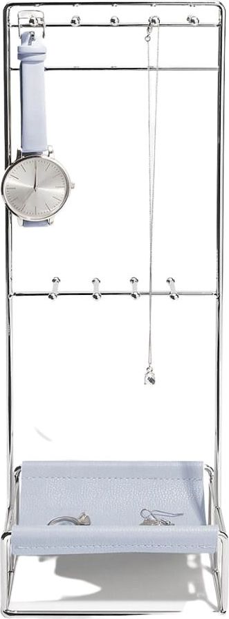 Stojak na biżuterię Stackers Scoop lawendowo-srebrny