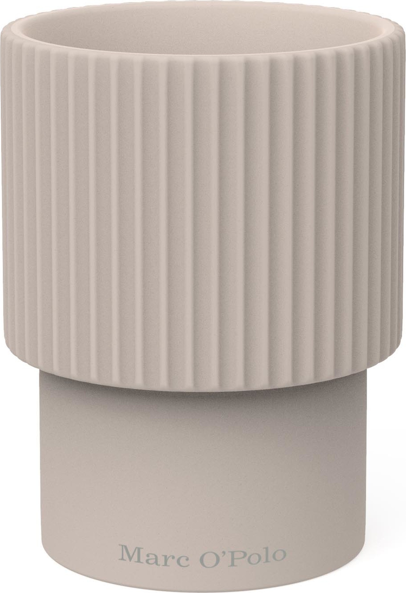 Kubek na szczoteczki do zębów The Wave beżowy