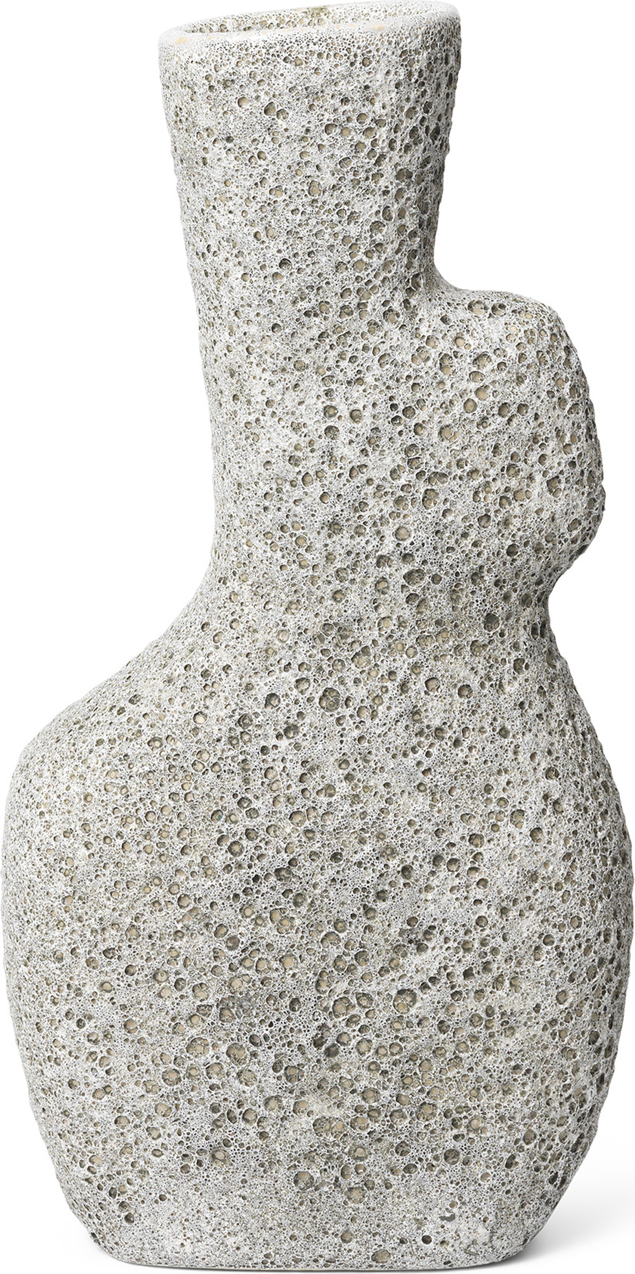 Wazon Yara 35,5 cm jasnoszary