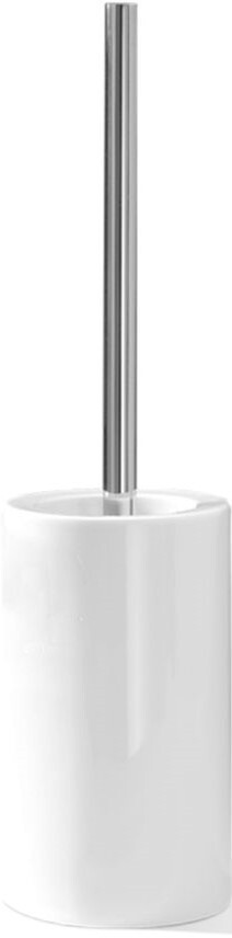 Szczotka do WC Porzellan chrom-biała