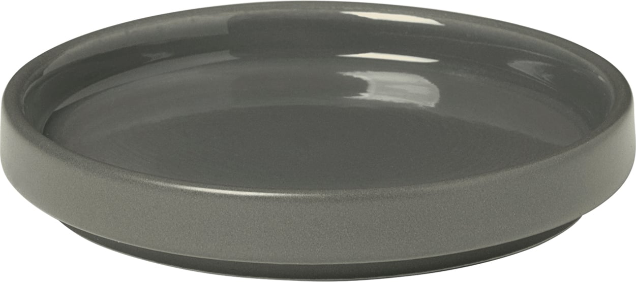 Talerzyk deserowy Pilar 10 cm pewter