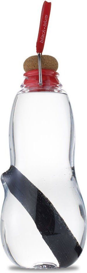 Butelka na wodę z filtrem Eau good z czerwonym uchwytem