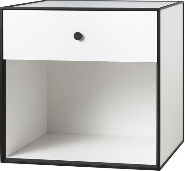 Szafka Frame 49 biała z szufladą