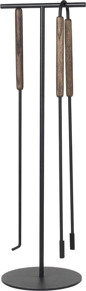 Narzędzia kominkowe Ashi brązowe 3 el.