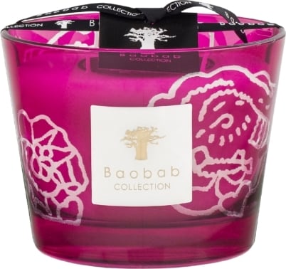 Świeca zapachowa Collectible Roses Burgundy 10 cm