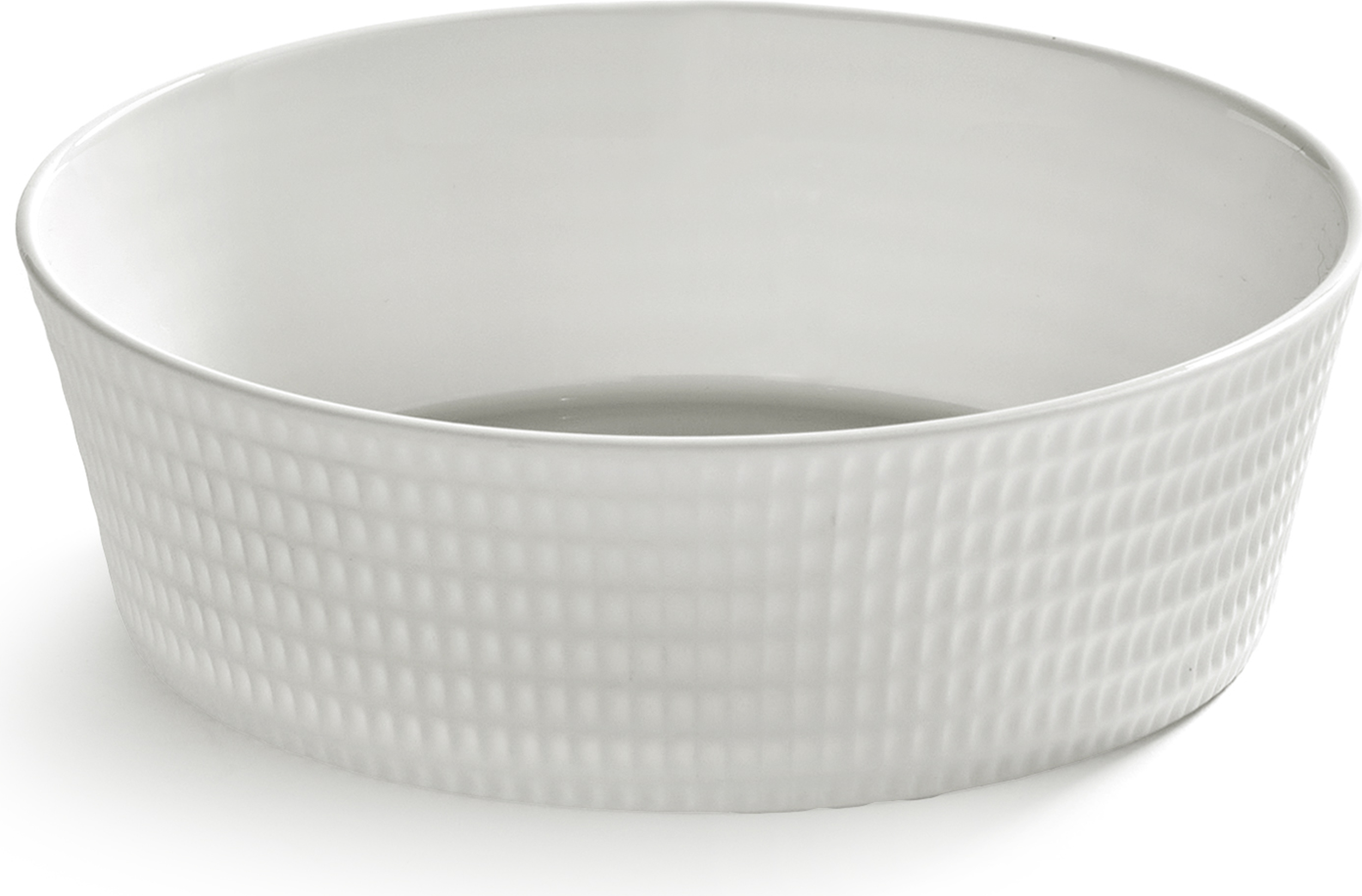 Misa do serwowania Nido wysoka 15 cm biała