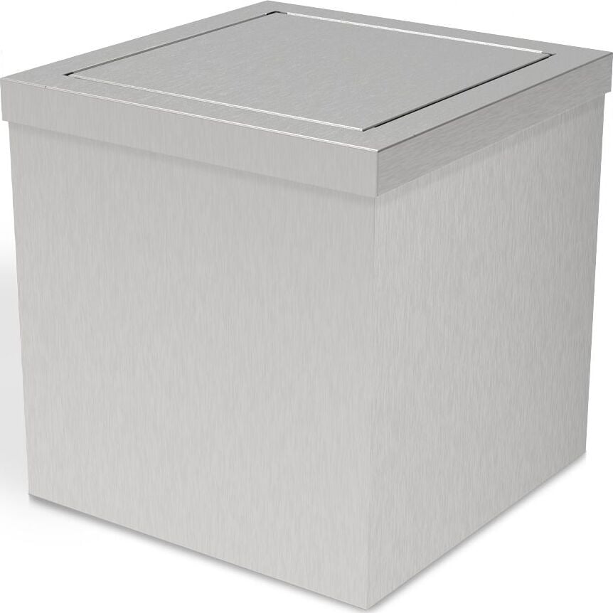 Kosz na śmieci łazienkowy Decor Walther 20 cm stal matowa