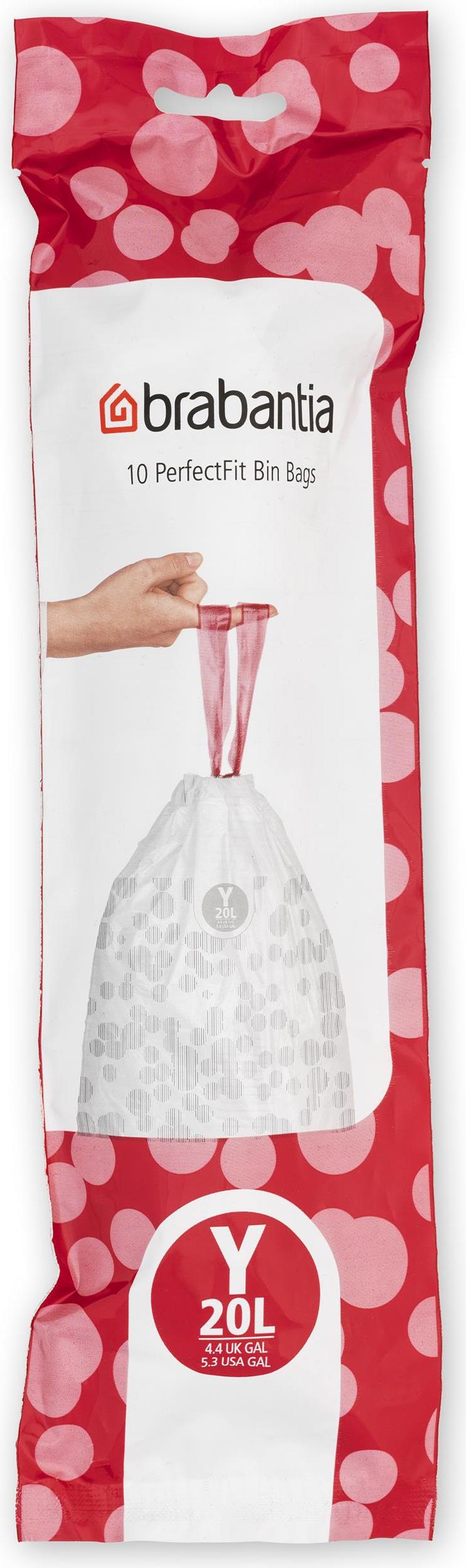 Worki na śmieci Brabantia PerfectFit rozmiar Y 20 l 10 szt.