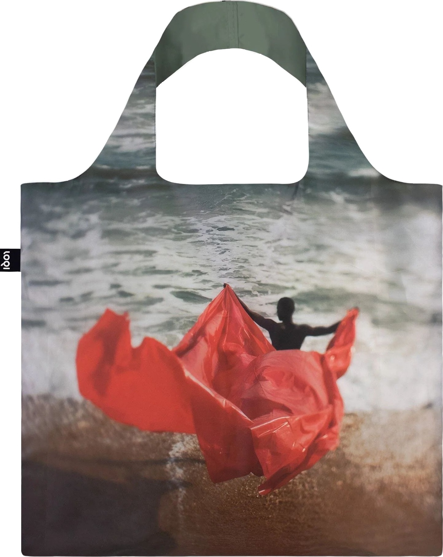 Torba LOQI Museum Cristina de Middel Midnight at the Crossroads z recyklingu