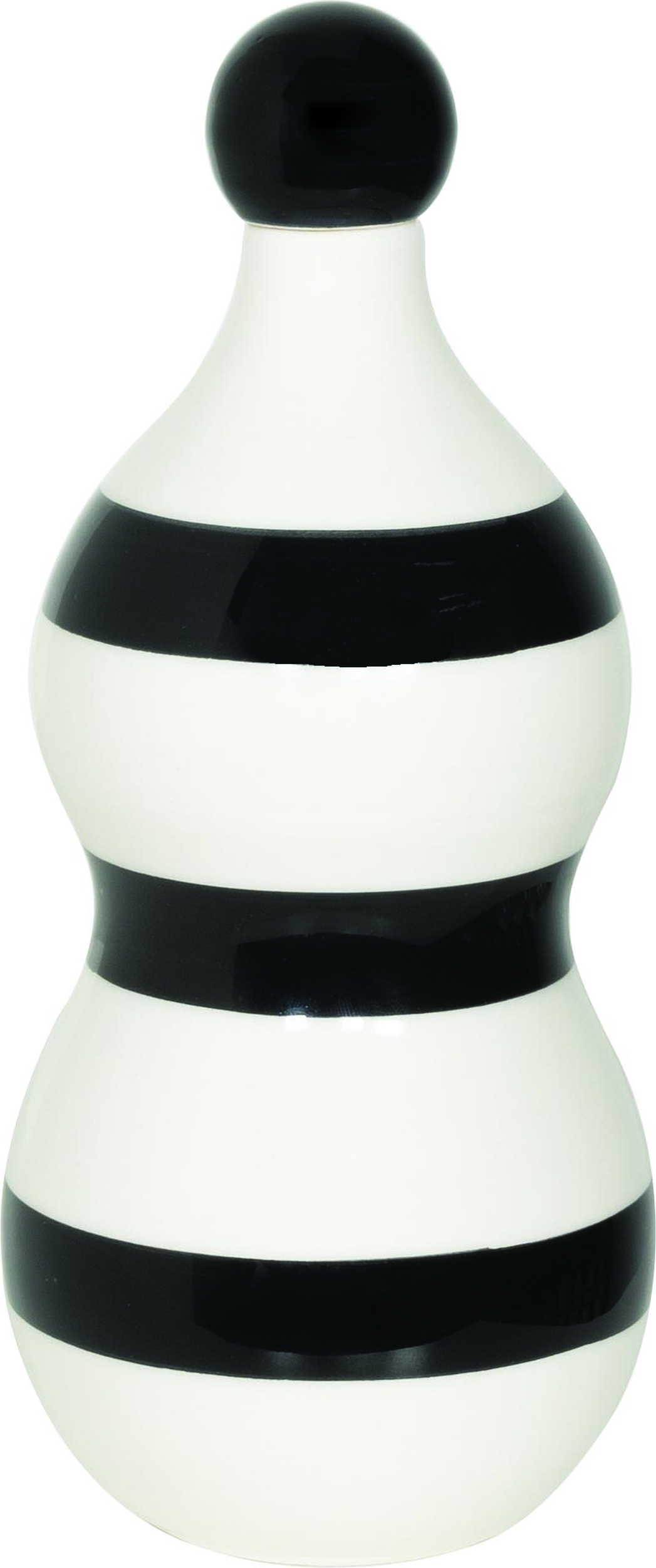 Butelka lub podstawa do lamp Poldina Stopper Lido Fasce czarna