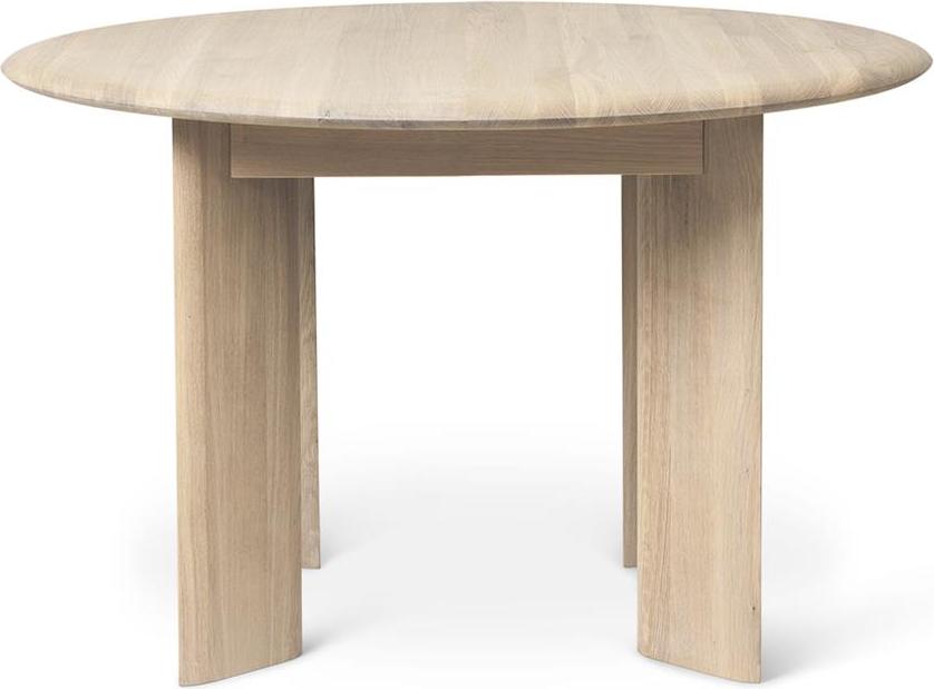 Stół Bevel okrągły naturalny