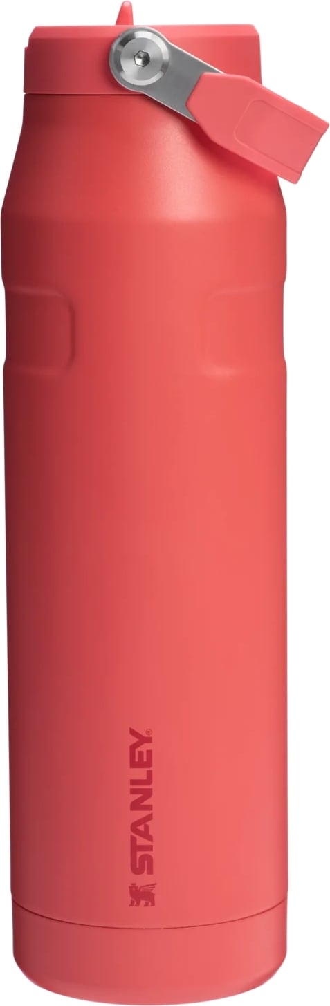 Butelka termiczna ze słomką IceFlow 1,06 l czerwona