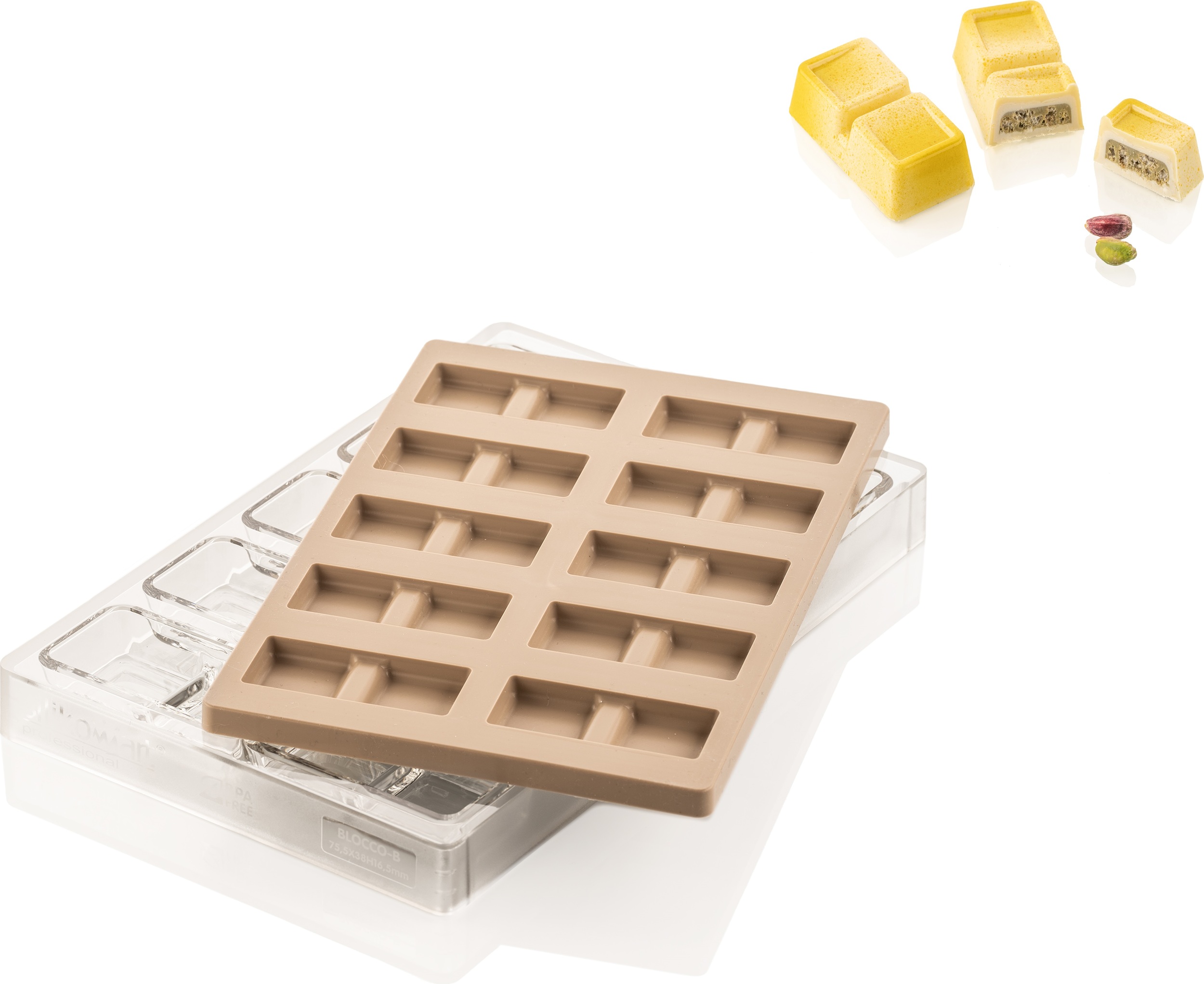 Forma do czekoladek Kit Blocco B