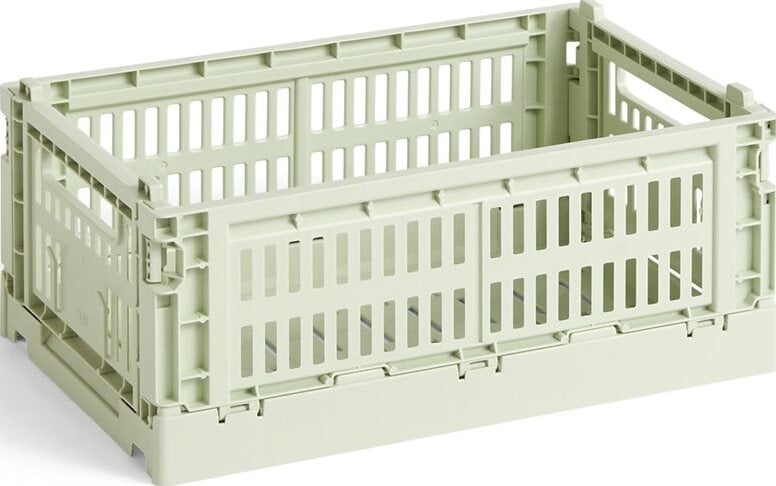 Kosz do przechowywania Hay Colour Crate S miętowy