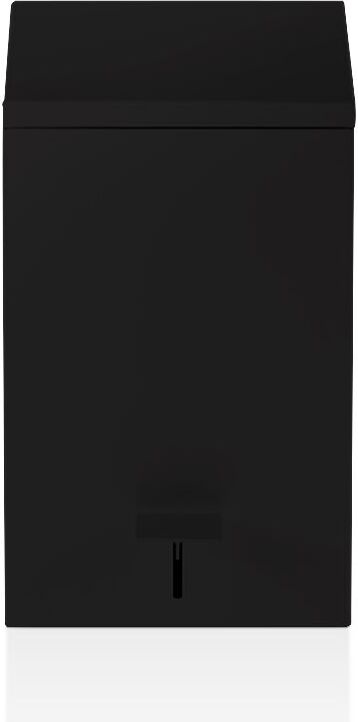 Kosz łazienkowy na śmieci Corner Soft Close kwadratowy 32 cm czarny mat