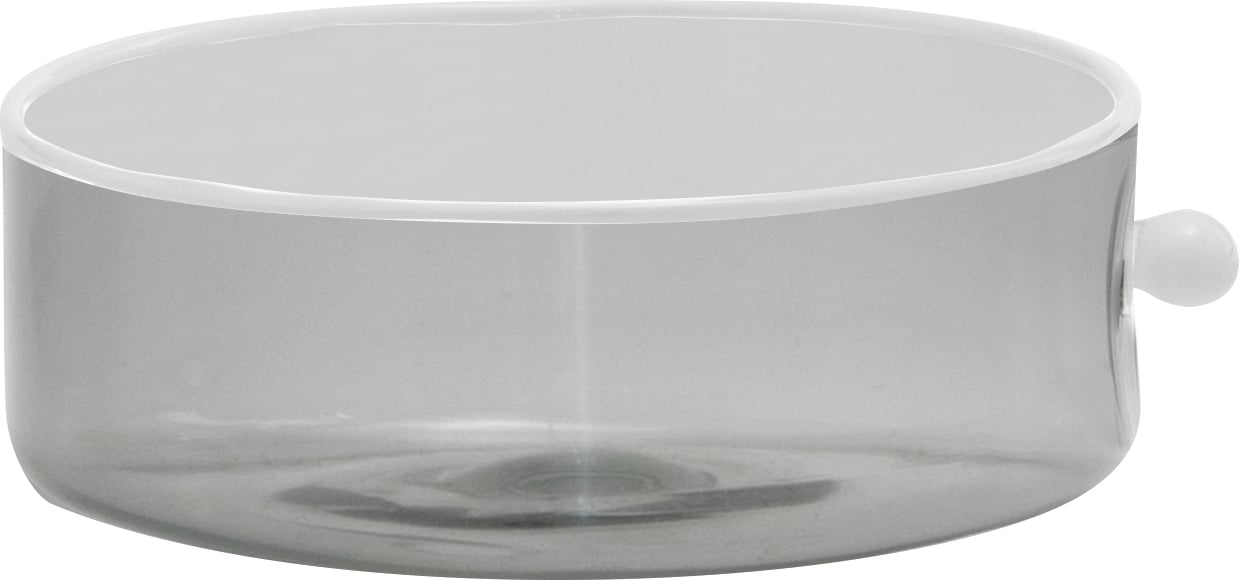 Miska Oyster 900 ml szara