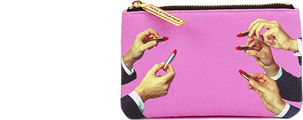 Saszetka Toiletpaper Lipstick Pink 15,5 x 9,5 cm