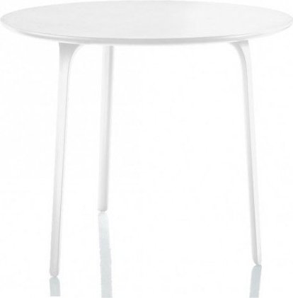 Stół First okrągły 80 cm biały