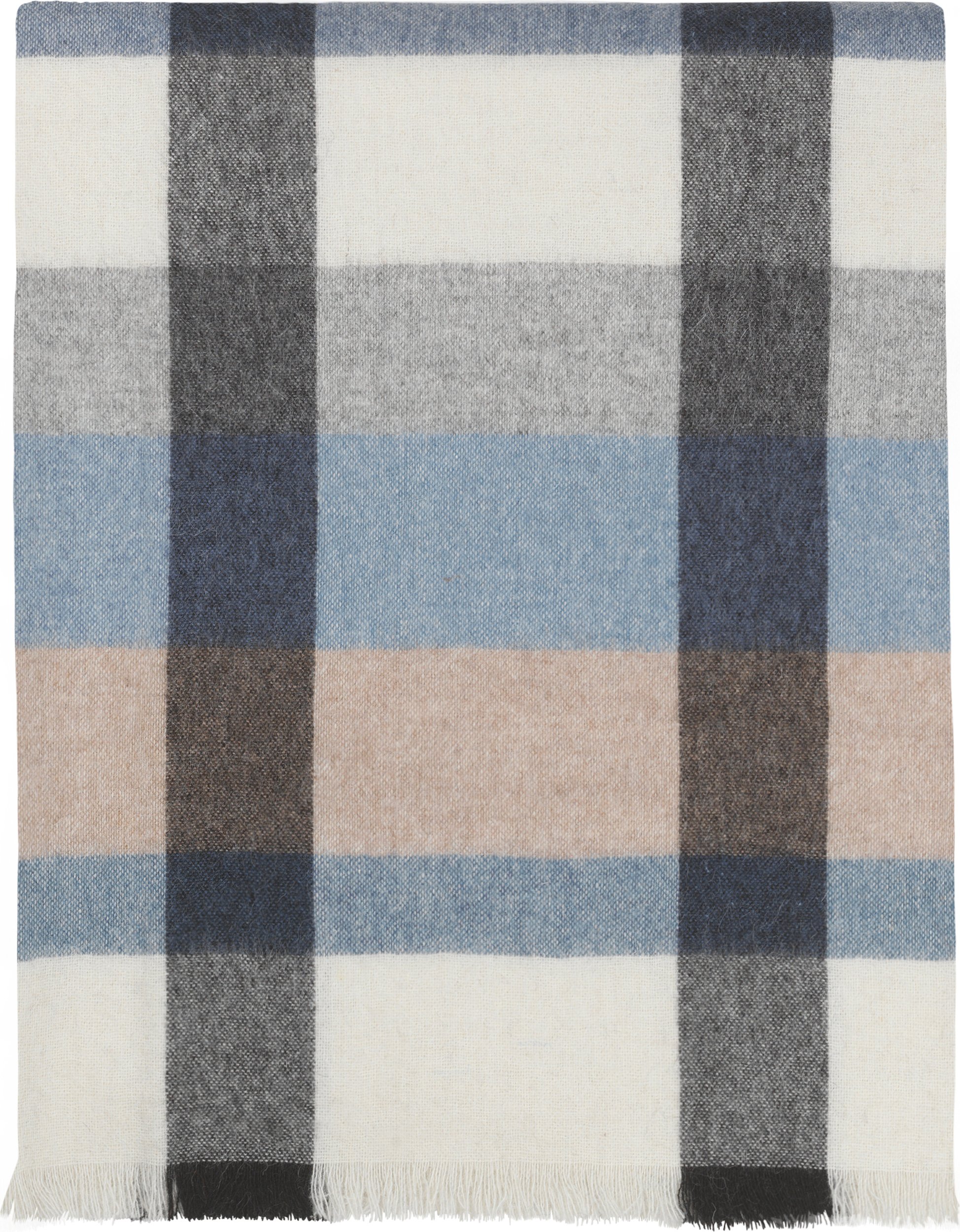 Koc Intersection 130 x 190 cm szaro-niebieski