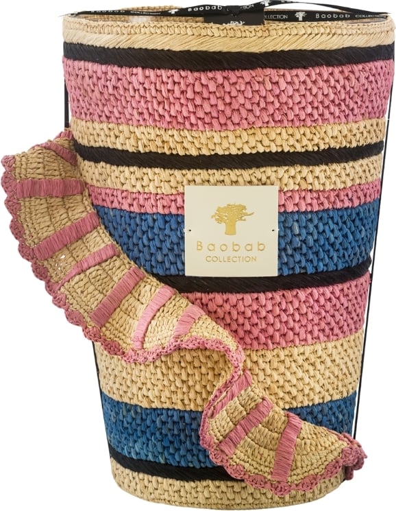 Świeca zapachowa Fety Mandihy pink 35 cm