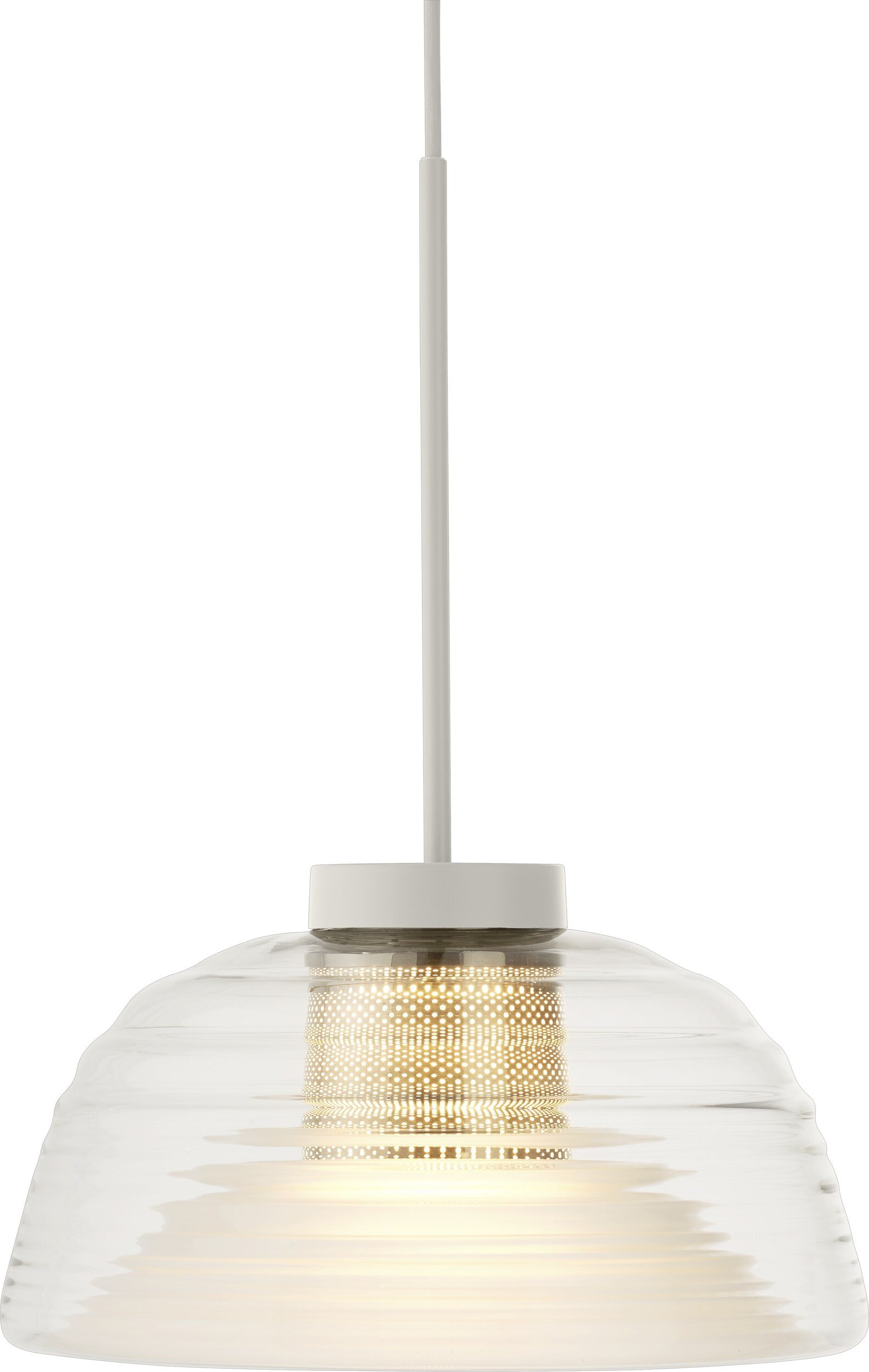 Lampa wisząca Two-Layer szara