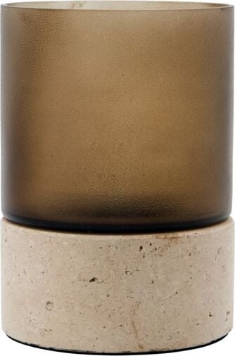 Świecznik na tealighty Rivo 14 cm brązowy