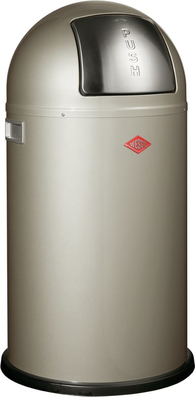 Kosz na śmieci PushBoy 50 l nikiel