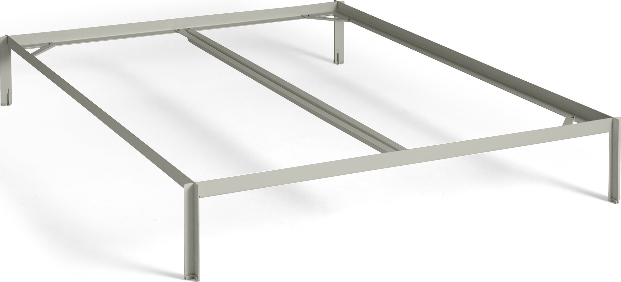 Rama łóżka Connect 160 x 200 cm ciepłoszara