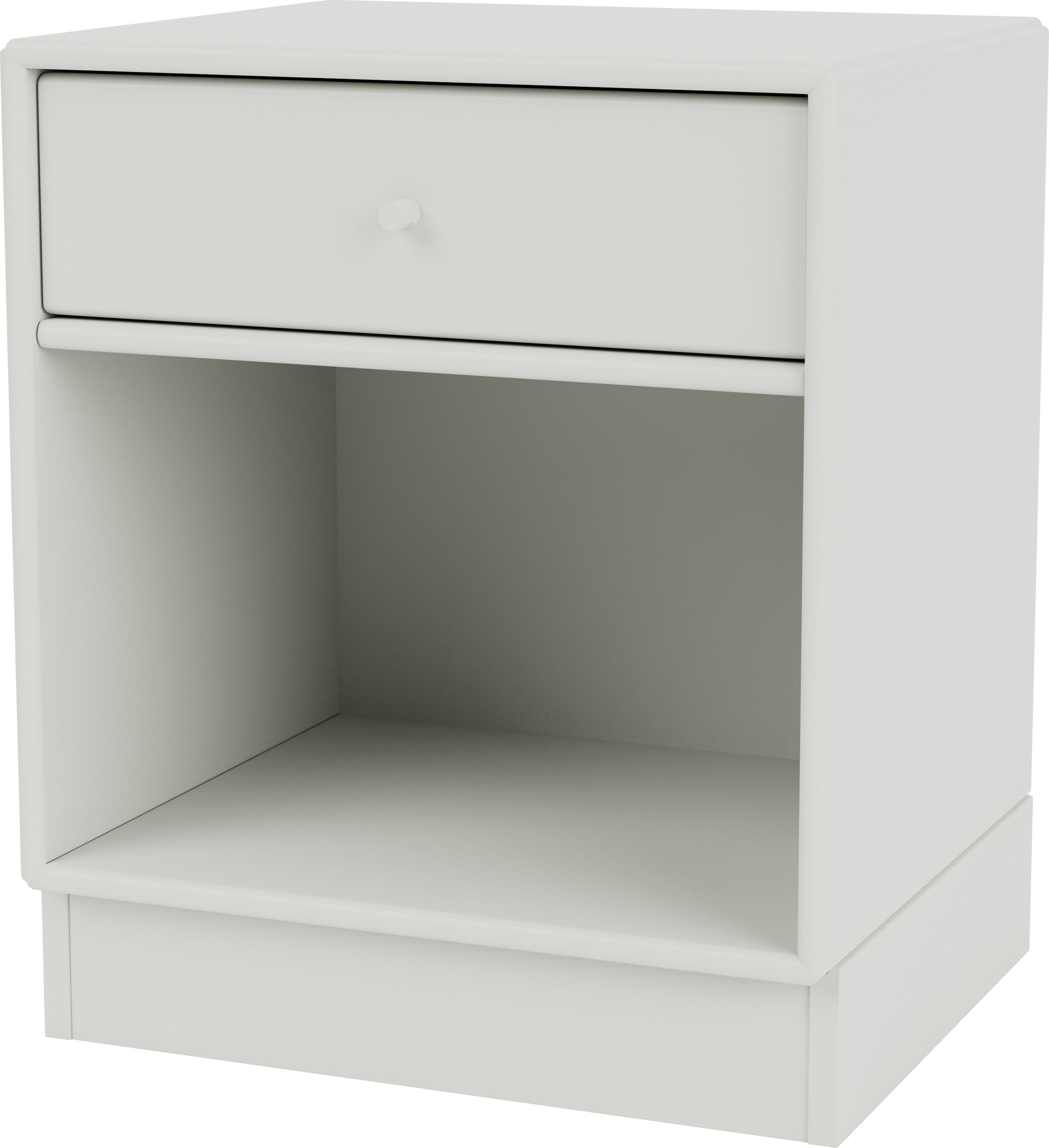 Szafka nocna Dream jasnoszara na cokole 7 cm