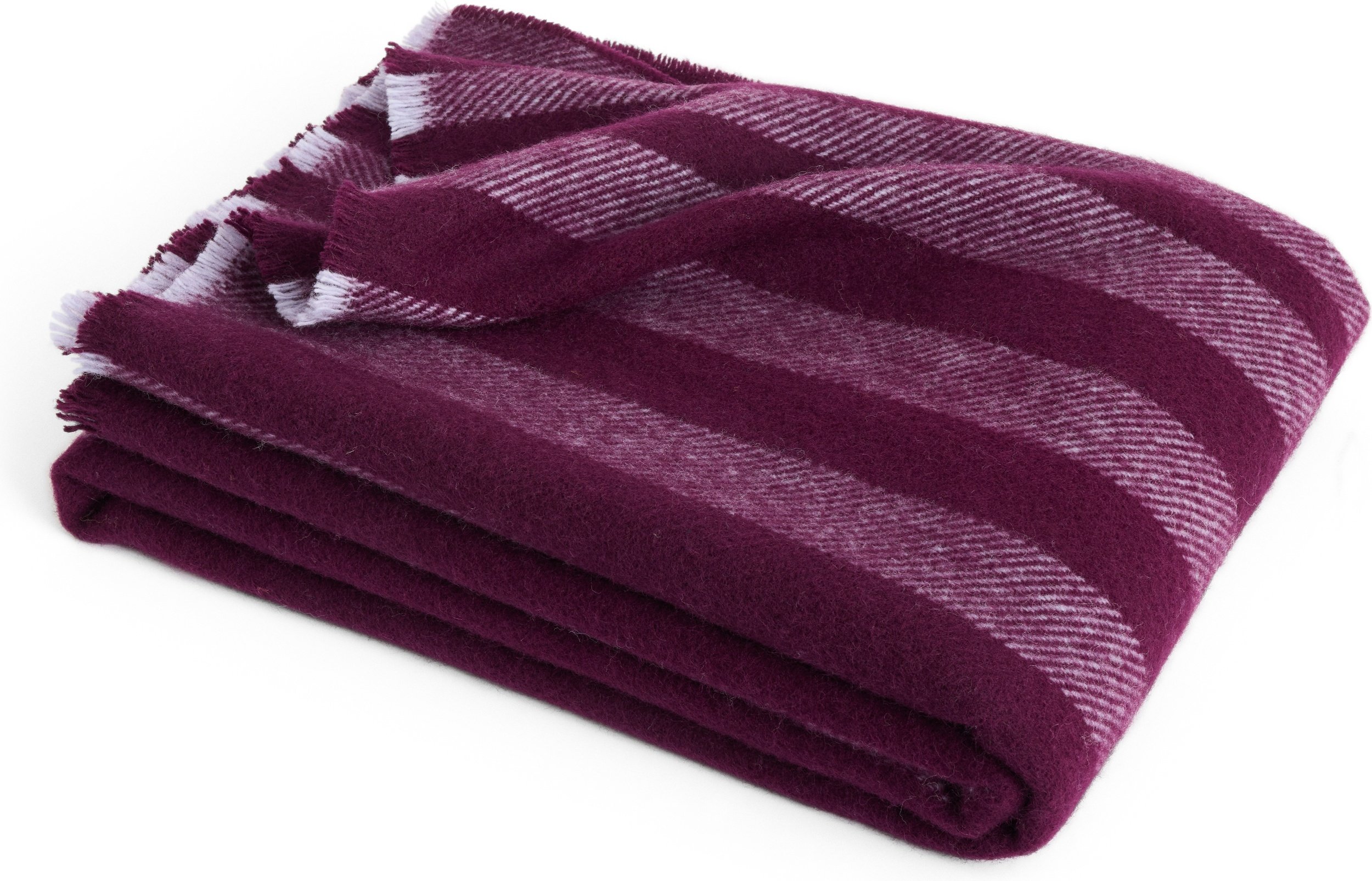 Koc Duo 130 x 180 cm śliwkowy