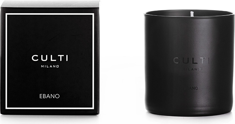 Świeca zapachowa Culti Black Ebano