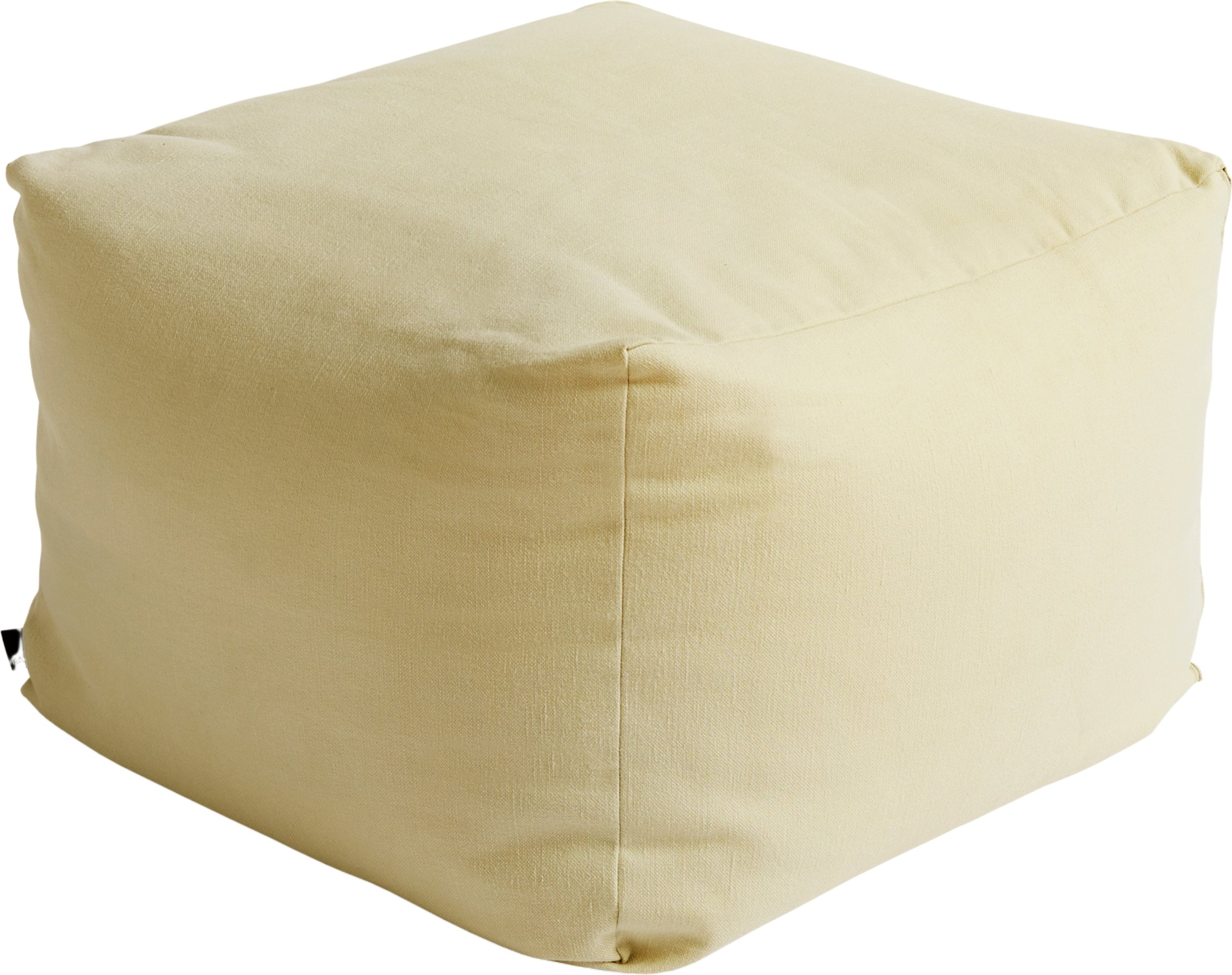 Puf Planar jasnożółty