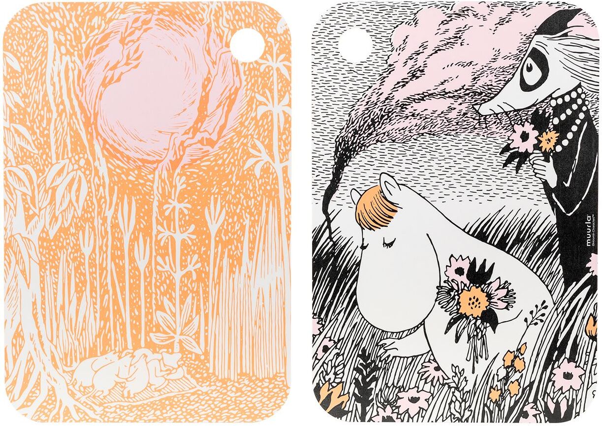 Deska do krojenia Muurla Muminki Summer Night 21 x 31 cm dwustronna