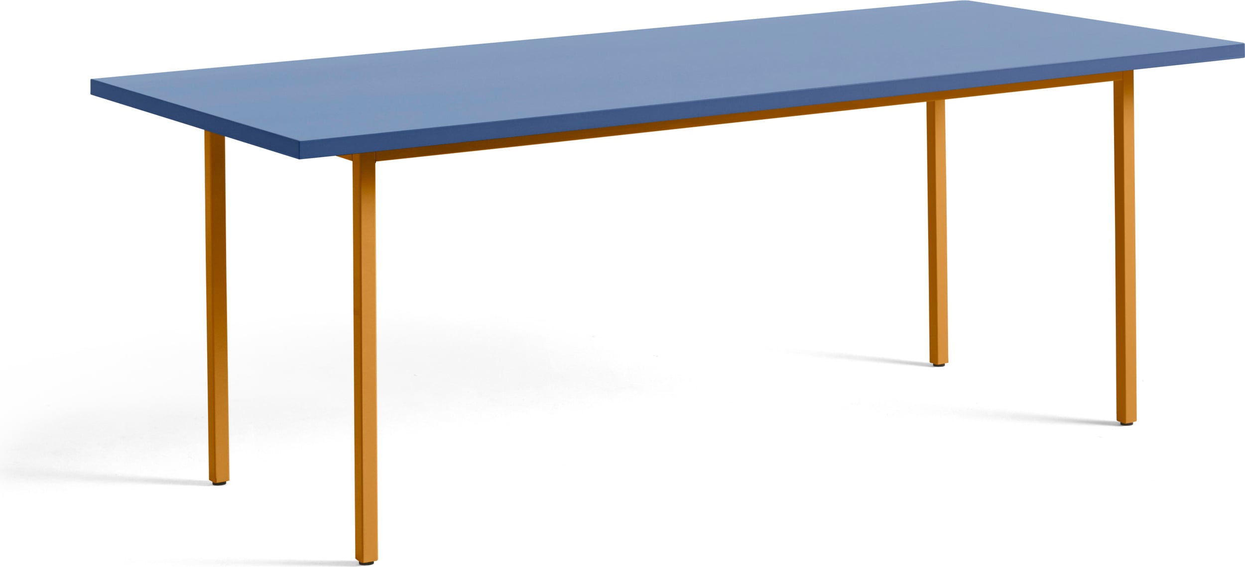Stół Two-Colour 200 x 90 cm niebiesko-pomarańczowy