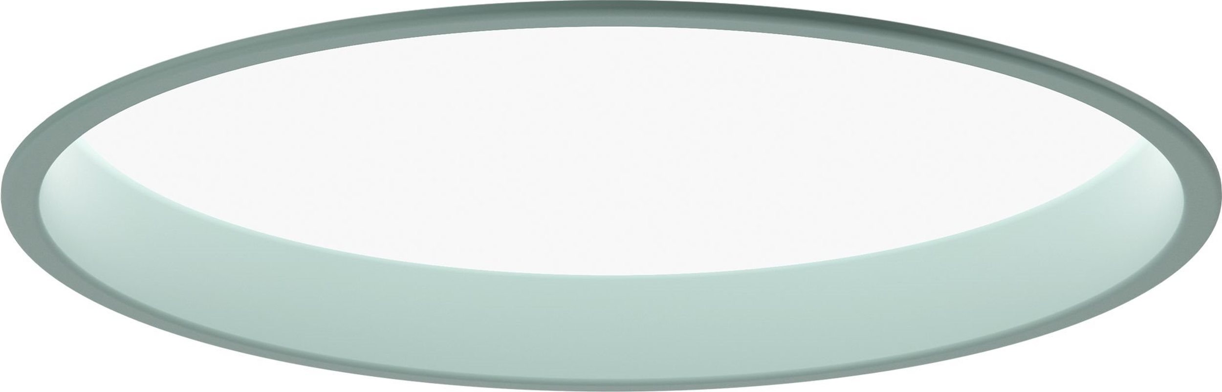 Plafon Circle Recessed LED 3000K 45,6 cm zgaszona zieleń