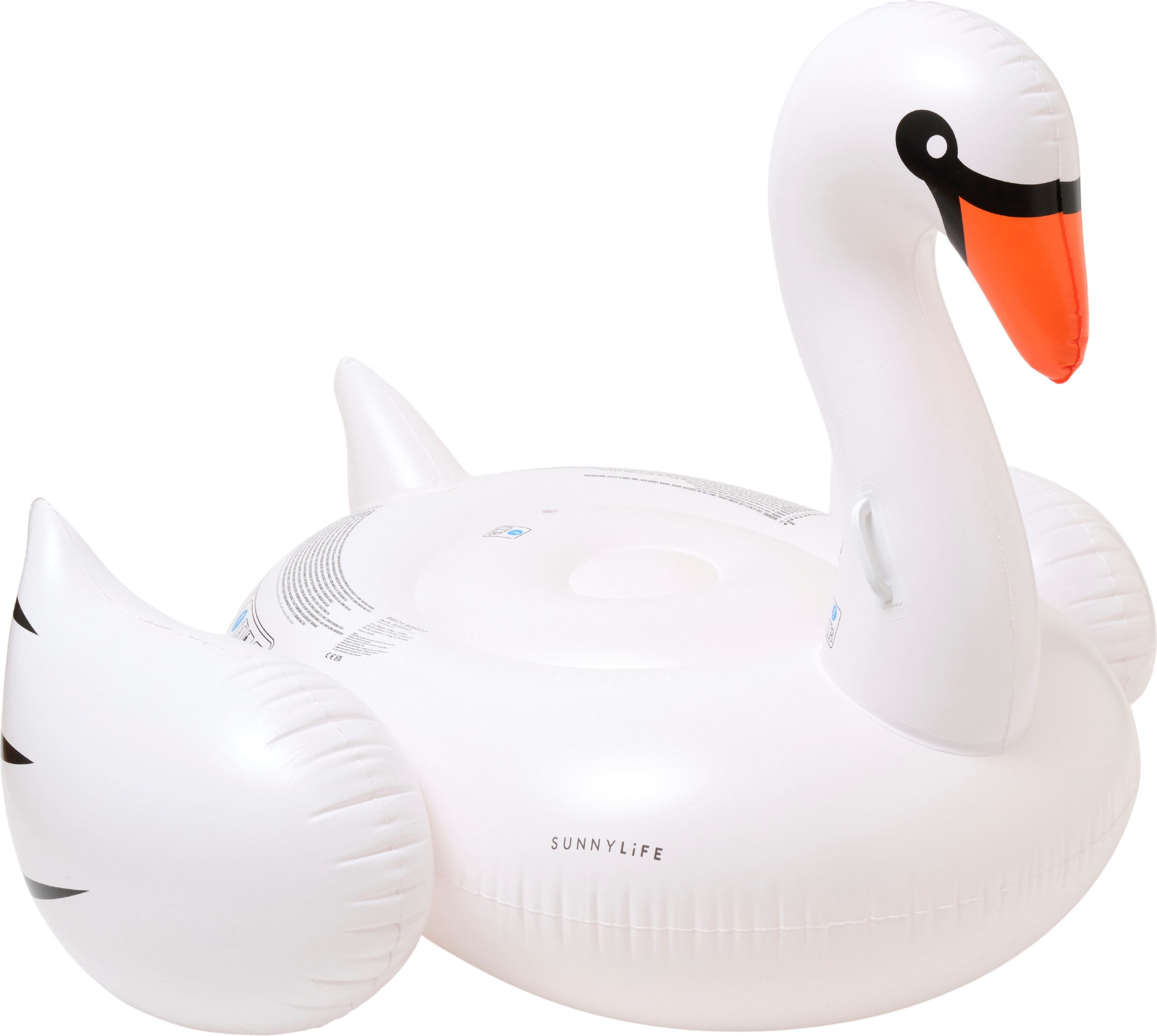 Materac do pływania Luxe Ride On łabędź