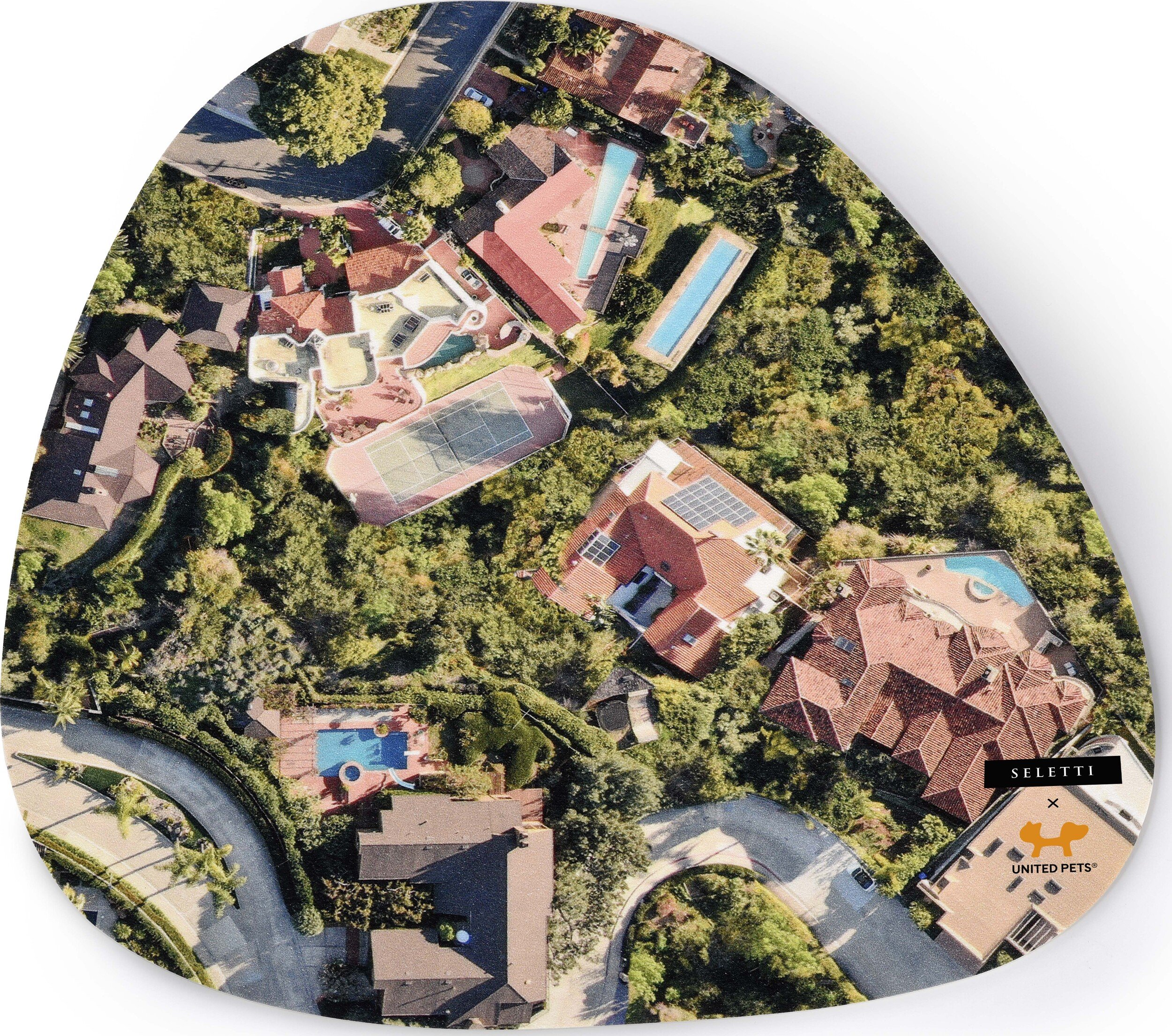 Mata pod miskę dla psa lub kota Seletti DoggyMood 44 x 44 cm