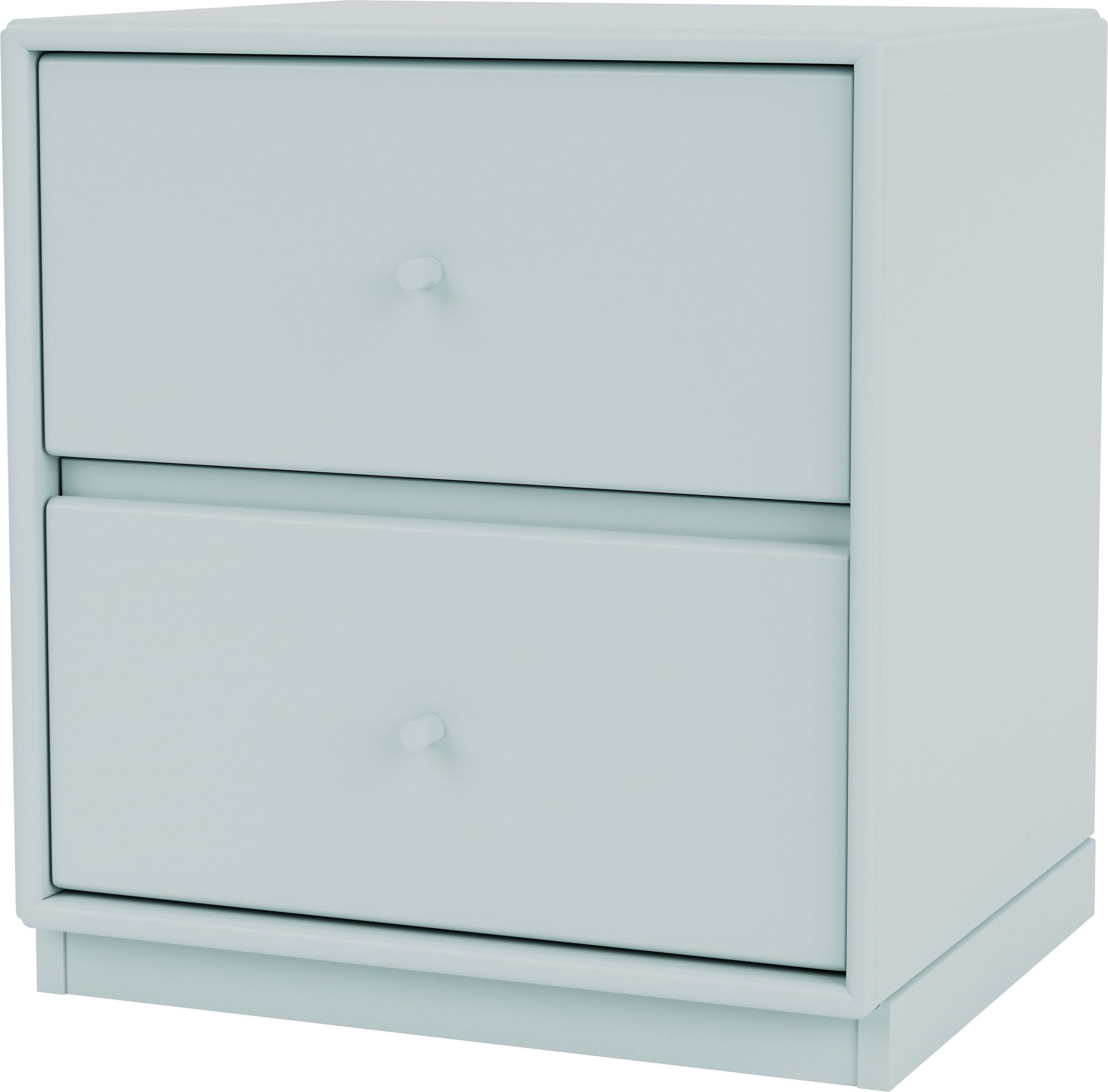 Szafka nocna Drift jasnobłękitna na cokole 3 cm