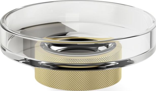 Mydelniczka Club ciemny metal mat-złota ścienna