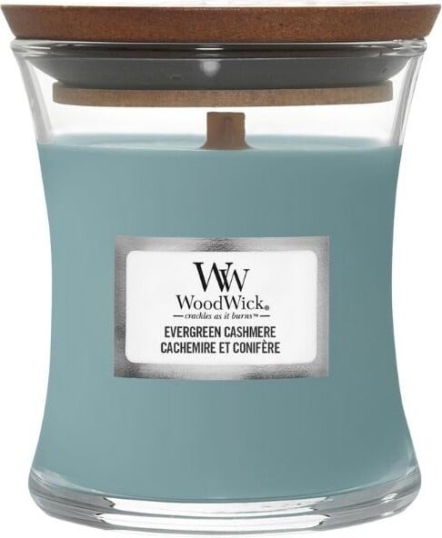 Świeca Core WoodWick Evergreen Cashmere mała