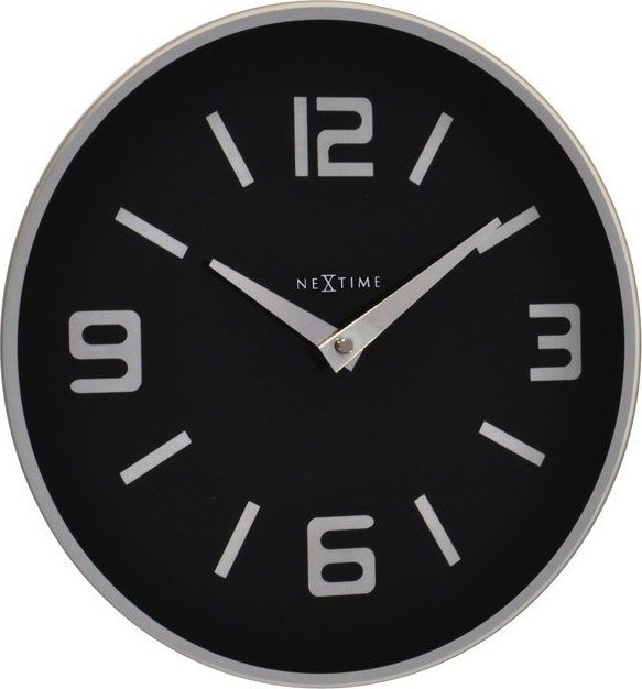 Zegar ścienny Shuwan czarny