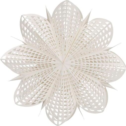 Dekoracja świąteczna Gint gwiazda 45 cm biała