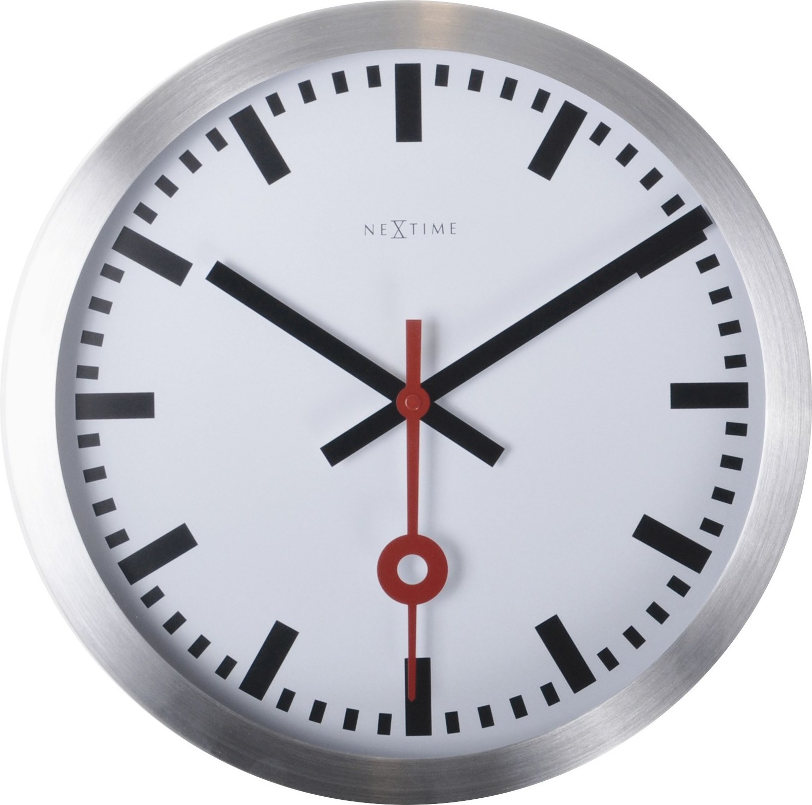 Zegar ścienny Station mały indeks