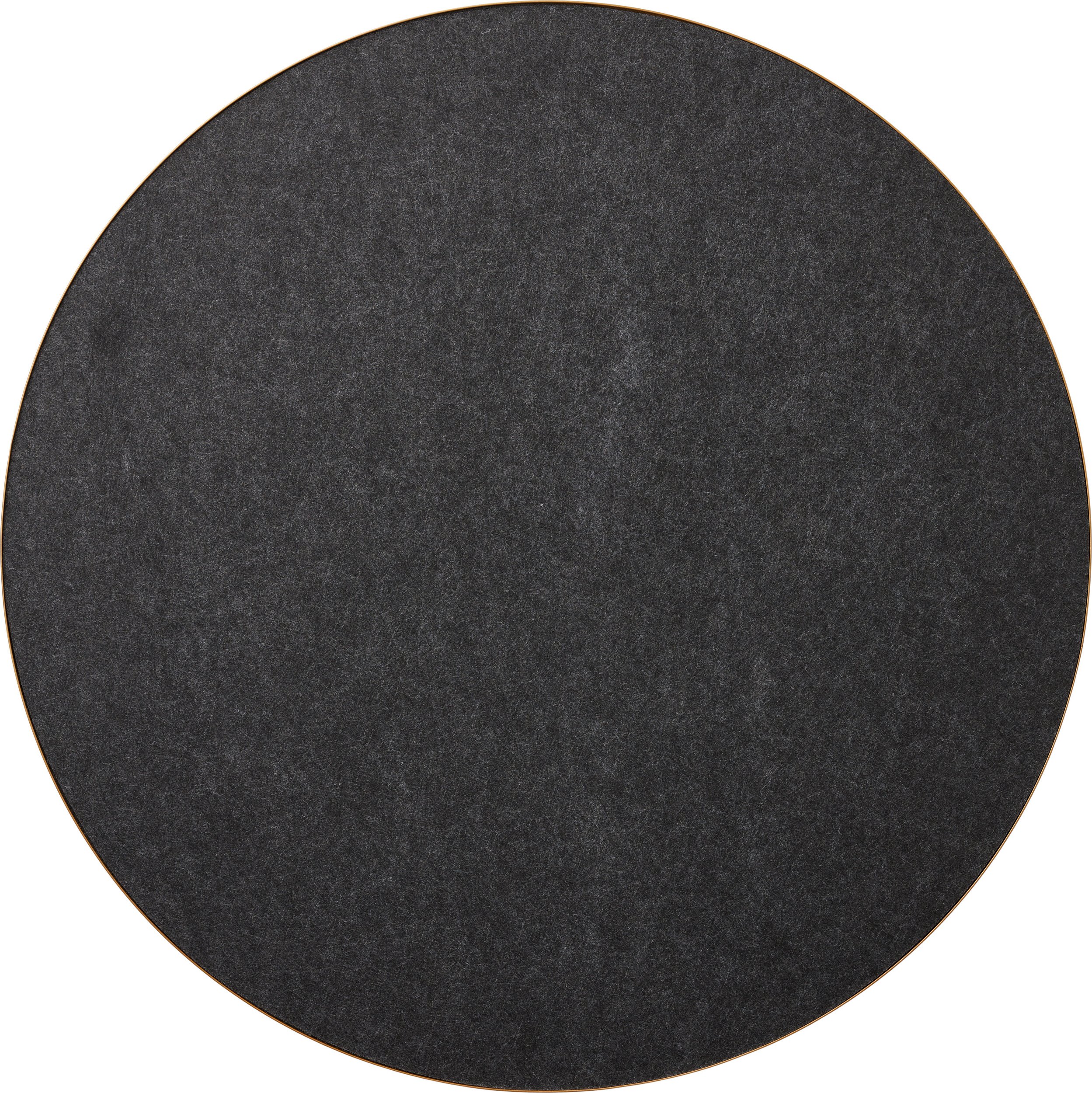 Tablica filcowa Retell 80 cm czarno-złota