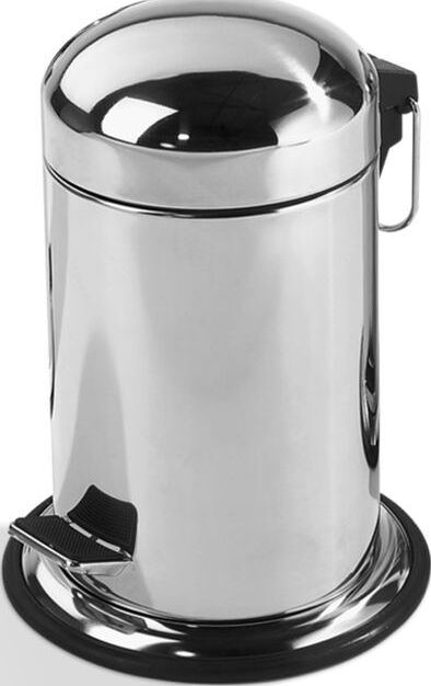 Kosz łazienkowy na śmieci Basic 31 cm stal polerowana